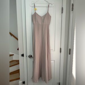 Show Me Your Mumu Faith Maxi Dress in Show Me the Ring Crisp color size XXS